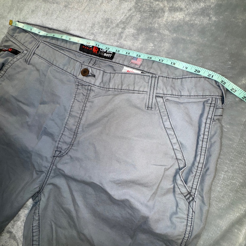 ARIAT‎ FR M4 Low Rise Boot Cut Flame Resistant Work Pants Mens 44x36 Gray Cargo - Picture 6 of 12
